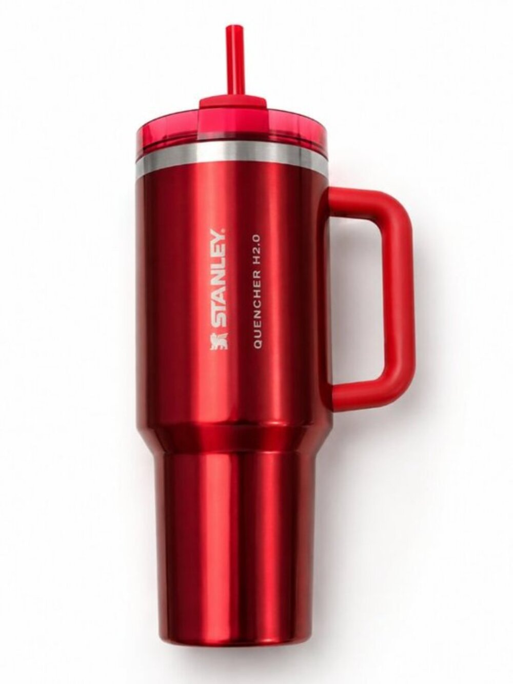 NEW Stanley & Starbucks Limited Holiday Red Quencher 40oz Tumbler Flowstate H2.0 - Picture 3 of 3